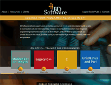 Tablet Screenshot of bdsoft.com